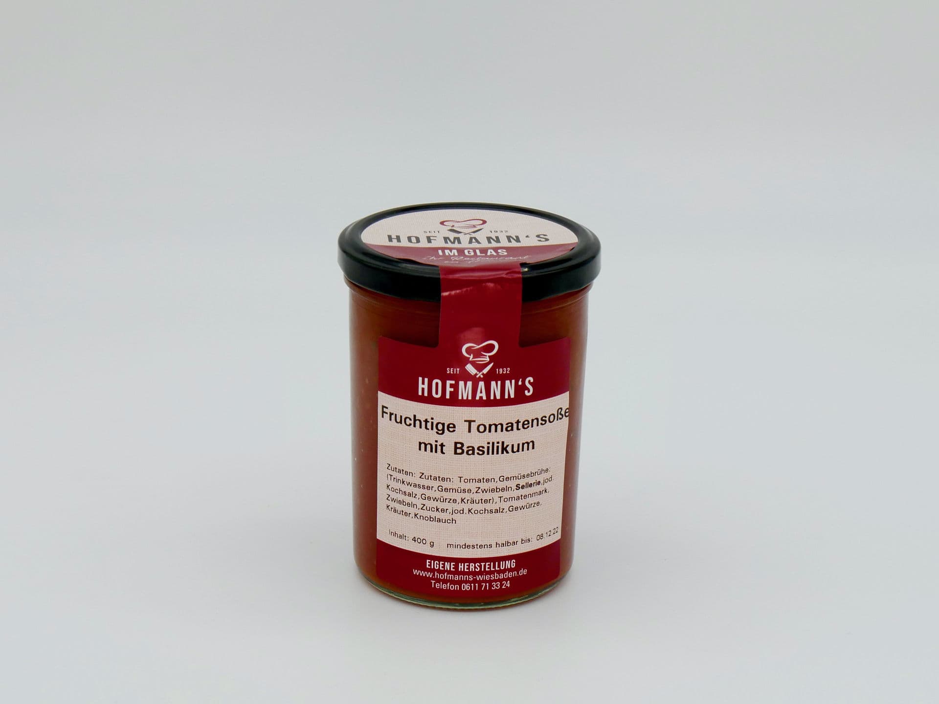 Fruchtige Tomatensauce mit Basilikum