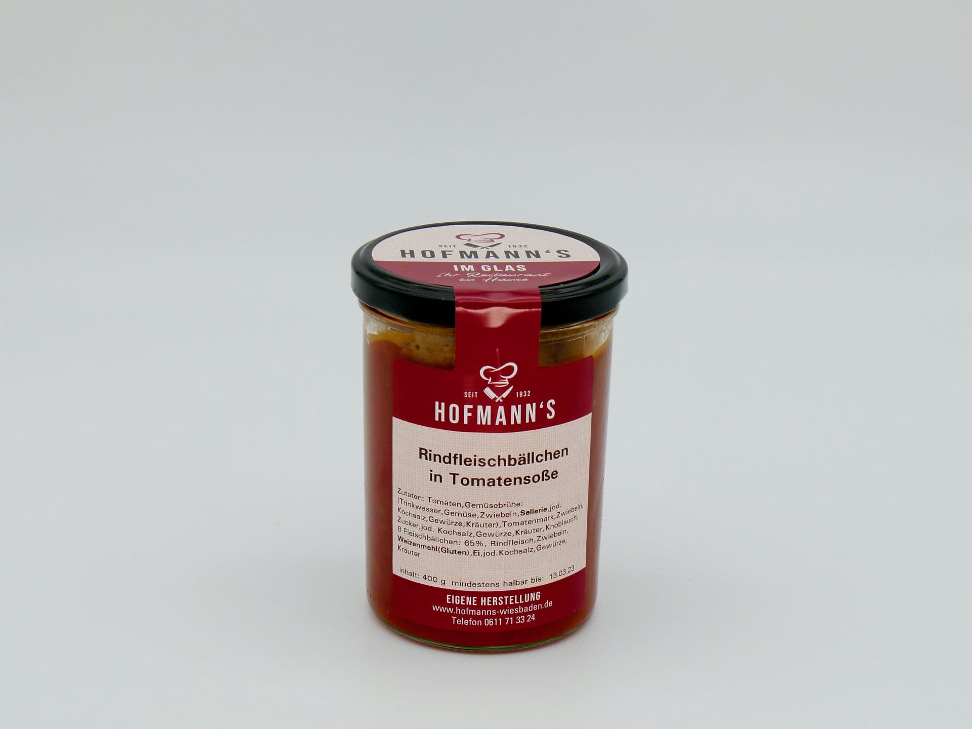 Rindfleischbällchen in Tomatensauce